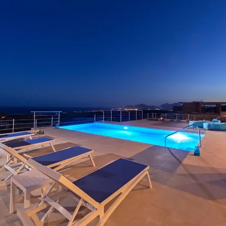 In Rhodes With Infinity Pool Villa