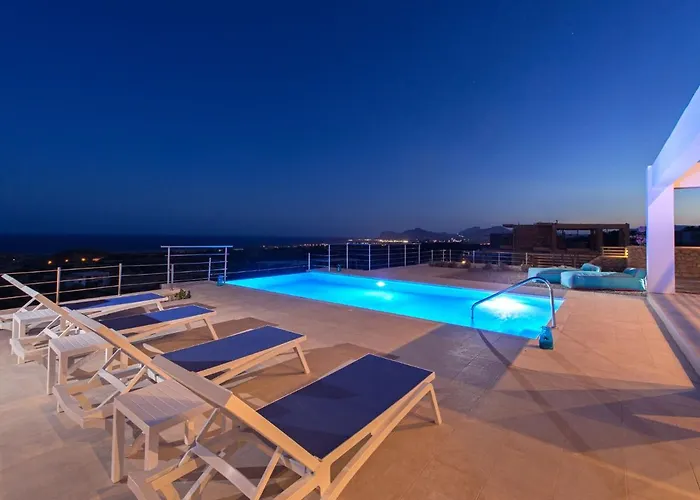 In Rhodes With Infinity Pool Villa